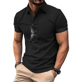 Little Beauty Men Polo Shirts Short Sleeve Activewear Golf Tennis T-Shirt