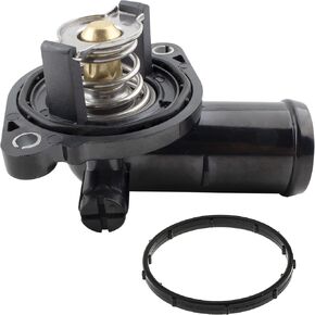 Boxi Thermostat Housing Kit Assembly Fit for 2014-19 for Jeep Cherokee /11-17 for Chrysl-er 200/11-16 Town & Country /11-14 for Dodg-e Avenger VW Routan /11-18 Grand Grand Caravan 5184570ag