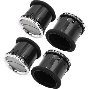 8L3Z-19893-BA 4PCS Dashboard Air Conditioning Heater Vent, Replacement for Ford F Series 150 2004-2008, Replacement for Lincoln Mark LT 2006-2008, Replaces 8L3Z19893BA