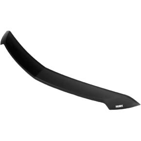 Husky Liners Aeroskin Hood Protector | Fits 2017-2019 Nissan Versa Note | Low Profile Deflector/Bug Shield - 1 pc., Smoke | 2840077