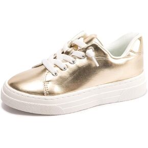 FUNKYMONKEY Kids Sneakers for Girls Boys Low Top Skate Shoe Little Kids/Big Kid Lace Up Casual Walking Shoes