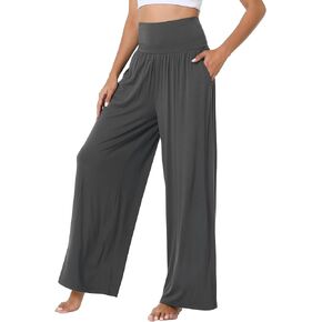 Women's Pajamas Pants Sleepwear Soft Knit Lounge Bottom Pockets Casual Loose Pjs Viscose from Bamboo S-XXL