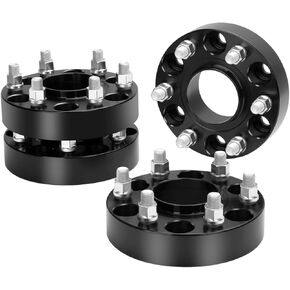 Dynofit 1.5" Wheel Spacers 6x5.5 (6x139.7mm), Heavy Duty Forged Hub-Centric Spacers Compatible with 2019-2024 Ram 1500, 77.8mm Bore with M14x1.5 Studs – 4Piece Set