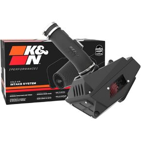 K&N Cold Air Intake System: High-Flow Air-Filter, Increase Performance & Horsepower: Compatible with 2010-2022 NISSAN Patrol; 2011-2021 NISSAN Armada, 57S-7070