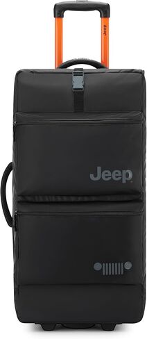 Jeep JS006B Two Wheel Rolling Travel Duffle Bag in Saudi Arabia