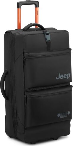Jeep JS006B Two Wheel Rolling Travel Duffle Bag in Saudi Arabia
