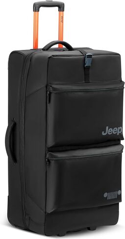 Jeep JS006B Two Wheel Rolling Travel Duffle Bag in Saudi Arabia