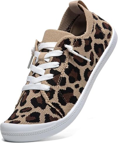Women’s Low top Pull On Arch Support Loafer, Soft Comfort Casual Barefoot Walking Shoes,Breathable Stretchy Mesh Lightweight Non-Slip Fashion Sneakers in Saudi Arabia