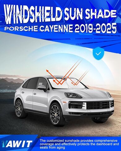 Car Windshield Sun Shade Compatible for 2024 2025 Le-xus GX 550 Accessories, Foldable Window Sunshade Block UV Rays and Sun Heat in Saudi Arabia