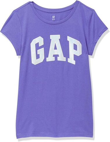GAP Girls' Short Sleeve Logo Tee T-Shirt in Saudi Arabia