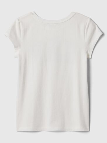 GAP Girls' Short Sleeve Logo Tee T-Shirt in Saudi Arabia
