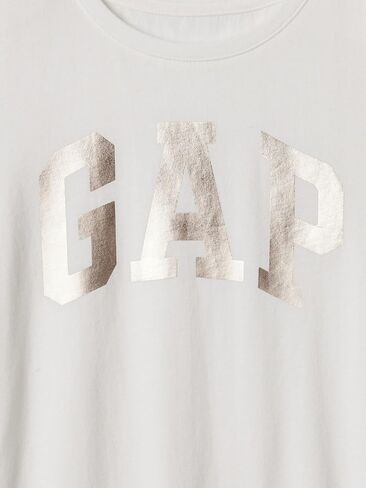 GAP Girls' Short Sleeve Logo Tee T-Shirt in Saudi Arabia