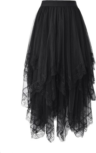 Apocrypha Womens Victorian Renaissance Vintage Gothic Retro Costumes Pirates Skirt in Kuwait