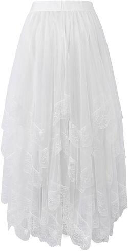 Apocrypha Womens Victorian Renaissance Vintage Gothic Retro Costumes Pirates Skirt in Kuwait