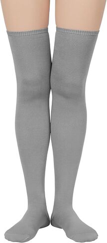 Century Star Womens Thigh High Socks Thin Stripes Over Knee High Stocking for Women Casual Long Thigh High Tights Boot Socks in Kuwait