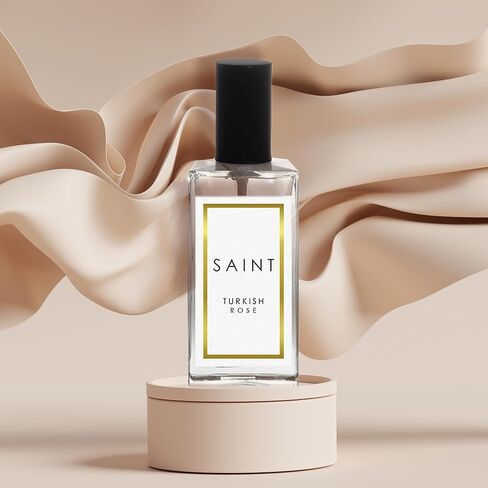 SAINT 100mL Room Spray - Aromatherapy Linen Spray with Holy Oil - Relaxing and Calming Mist for Bed, Pillows, Fabric, Home, Bedroom, Bathroom - Great Mother's Day Air Freshener Gift, Turkish Rose in Saudi Arabia