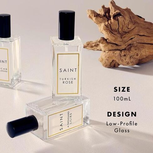 SAINT 100mL Room Spray - Aromatherapy Linen Spray with Holy Oil - Relaxing and Calming Mist for Bed, Pillows, Fabric, Home, Bedroom, Bathroom - Great Mother's Day Air Freshener Gift, Turkish Rose in Saudi Arabia