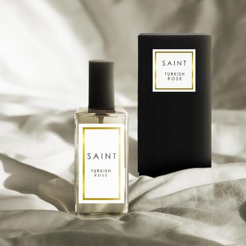 SAINT 100mL Room Spray - Aromatherapy Linen Spray with Holy Oil - Relaxing and Calming Mist for Bed, Pillows, Fabric, Home, Bedroom, Bathroom - Great Mother's Day Air Freshener Gift, Turkish Rose in Saudi Arabia