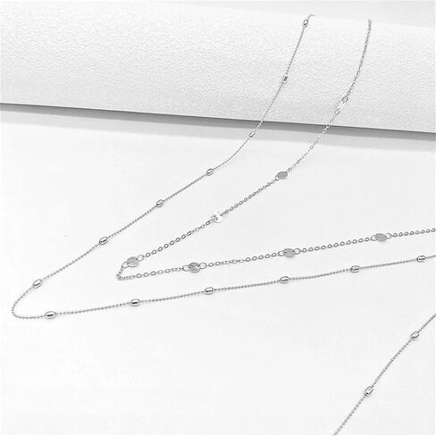 Sexy Multi Layered Waist Chain for Women Bikini Bead Belly Chain Summer Sequin Waist Chains Adjustable Waterproof Beads Body Chains Beach Holiday Jewelry in Saudi Arabia