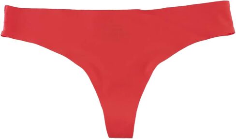 UWOCEKA Seamless Thongs for Women, 6 Pack Cotton Crotch No Show Thong Invisible Panties T-Back Sexy Stretch Underwear in Saudi Arabia