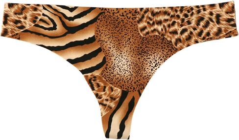 UWOCEKA Seamless Thongs for Women, 6 Pack Cotton Crotch No Show Thong Invisible Panties T-Back Sexy Stretch Underwear in Saudi Arabia