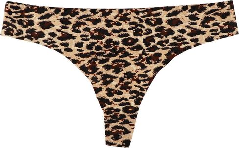 UWOCEKA Seamless Thongs for Women, 6 Pack Cotton Crotch No Show Thong Invisible Panties T-Back Sexy Stretch Underwear in Saudi Arabia