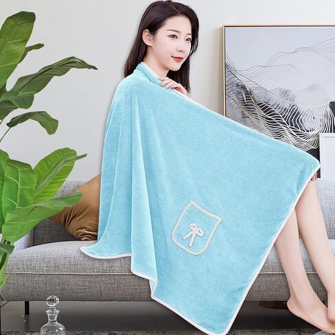 Women Women Wart Coral Fleece Bath Body Wrap Plans Bath Skirt Skirt Compe Resparbe Bathrobe Beach Spa Sauna Sling Shower Robe in Kuwait
