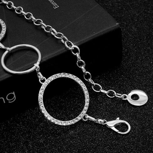 LIMHOO Metal Waist Chain for Women Rhinestone Chain Belt Crystal Waist Belt for Dress in Saudi Arabia