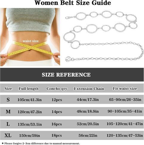 LIMHOO Metal Waist Chain for Women Rhinestone Chain Belt Crystal Waist Belt for Dress in Saudi Arabia