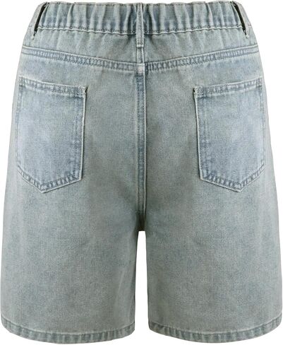 Womens Jean Shorts Womens Star High Waisted Cargo Denim Shorts for Women Trendy in Saudi Arabia
