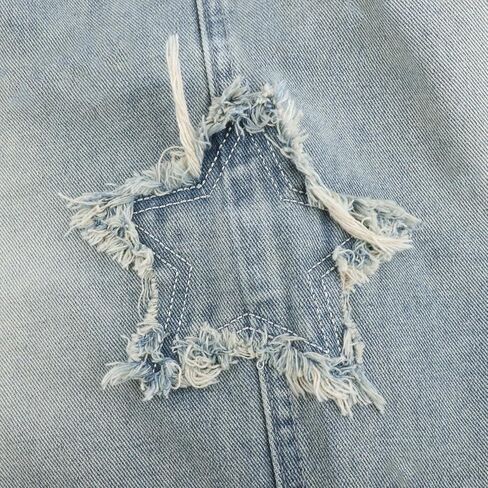 Womens Jean Shorts Womens Star High Waisted Cargo Denim Shorts for Women Trendy in Saudi Arabia