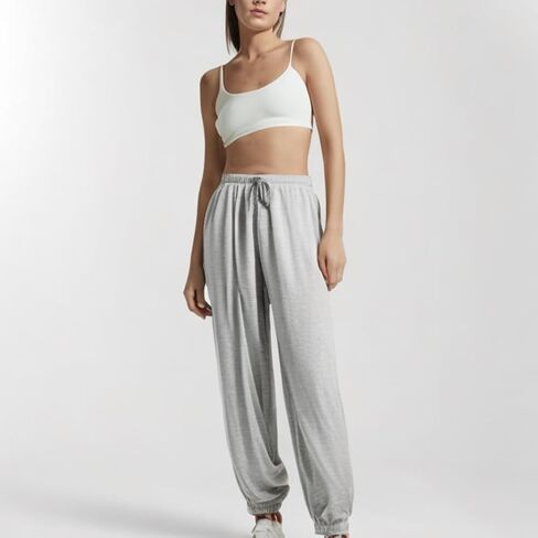 Women's Pajama Bottoms - Womens Pajama Pants,Comfortable Lounge Pajama Pants with Pockets and Elastic Waistband in Saudi Arabia