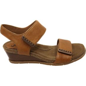 Sofft Women's Verdi II Wedge Sandal, Luggage Woven, 6.5