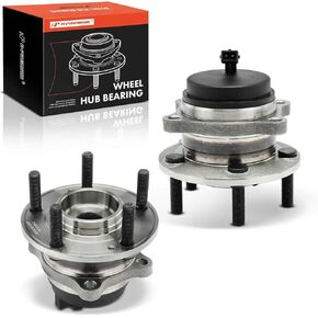 A-Premium 2 X Beach Wheel Wheel and Hub Assembly مع ABS ، 5-Lug متوافق مع Kia Sorento 2011-2015 و Hyundai Santa Fe 2007-2020 ، Santa Fe XL ، Sport ، Veracruz ، FWD