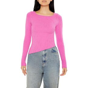 Forever 21 للنساء غير المتماثل الضيق سترة متماسكة