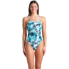 ARENA Women's Performance Camouflage Challenge Back One Piece Athletic Swimsuit