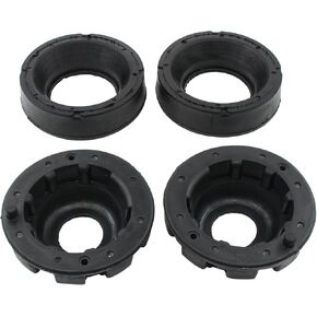Front Upper and Lower Suspension Coil Spring Isolator Insulator Kit for Jeep Grand Cherokee 1999-2004 4.0L 4.7L