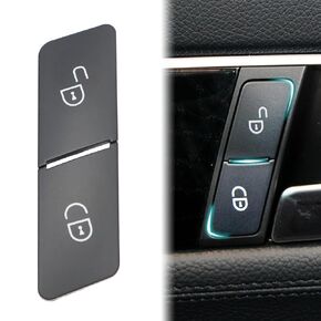 Driver Side Door Lock/Unlock Switch Button Replacement Fit for Mercedes Benz C-Class W204 C180 C200 C220 C300,E-Class W212 E200 E220 E250 E300 E350,ML-W166/GLK-X204/CLA-W117/B-W246(Left Side)
