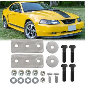 AUTOVIC Sway Bar Relocation Kit Steel for Ford Mustang 2005-2014 Bare