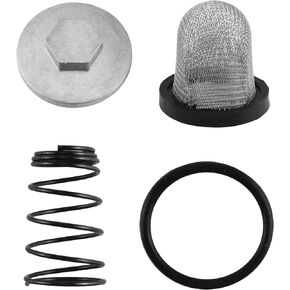 GY6 50cc 125cc 150cc Oil Drain Plug Cap Filters Set Screen Cleaners for GY6 Moped Scooter Taotao QMB139 157QMJ Engine Bajaj Jonway Lance Baotian Benzhou Taotao Scooters
