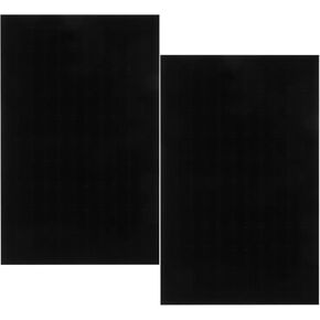 ABOOFAN 2pcs Jewelry Sponge Pad Black Stand Necklaces Foam Earring Tray Ear Stud Inserts Supplies