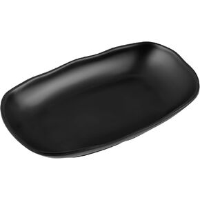 Framendino, Black Jewelry Dish Organizer Tray for Necklace Ring DIY Crafts