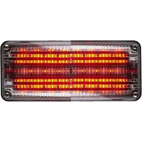 Whelen 700 Series Super LED Light, Red LED with Clear Lens - 70R02FCR