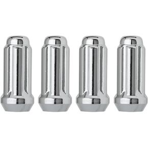 DPAccessories Black M14x1.50 LUG NUTS لعجلات ما بعد البيع - موالف خطية Duplex XL Duplex - 51 مم (2 ") - مجموعة من 24 - D5148P -2305/24