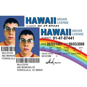 Signs 4 Fun Parody ID | McLovin ID | Fake ID Novelty ID | Collectible Trading Card Driver’s License | Novelty Gift for Holidays | Made in The USA