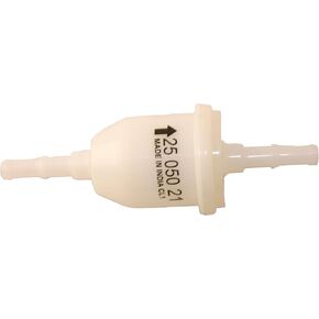 KOHLER 25 050 21-S1 Engine Fuel Filter 75 Micron With 3/16-Inch & 1/4-Inch Fuel Line Inside Diameter