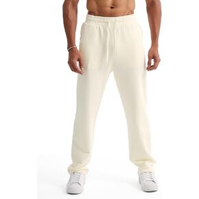 Ouber Men's Men Gym Fortpants Protects Porkout Joggers مفتوح السراويل السفلية مع جيوب
