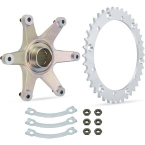 M Mati المحور الخلفي ضفاف المحور و Mount Hub Twiber Kit لـ Yamaha Blaster 200 YFS200 1988-2006 2XJ-25386-00-00 2XJ-25440-21-00