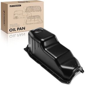 A-Premium Engine Oil Pan Sump with Drain Plug Compatible with Mercruiser OMC Yamaha Marine