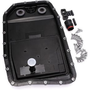 6hp26 زيت ناقل الحركة Auto Pan W/Gasket Bolt Opter O-Ring Adapter متوافق مع BM-W LAN-D ROVER 745LI X5